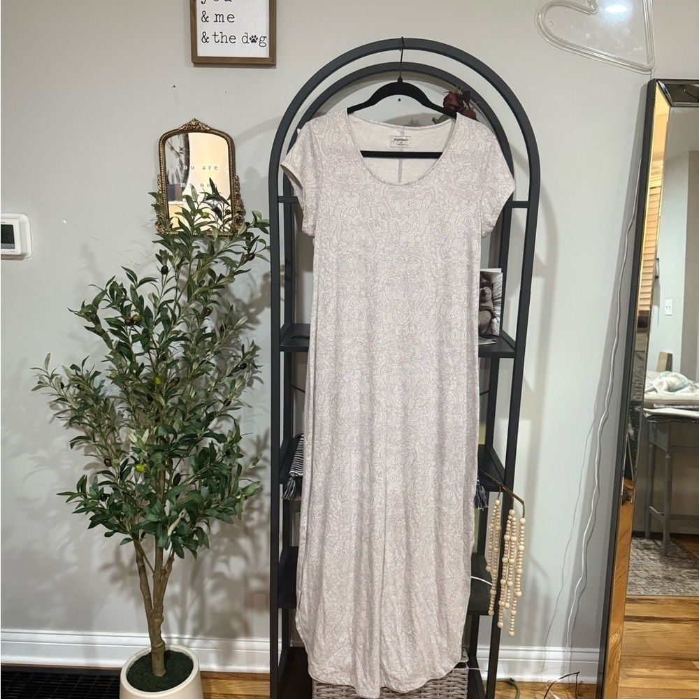 Ruff Hewn Women's Cream Maxi Dress - Picture 2 of 6